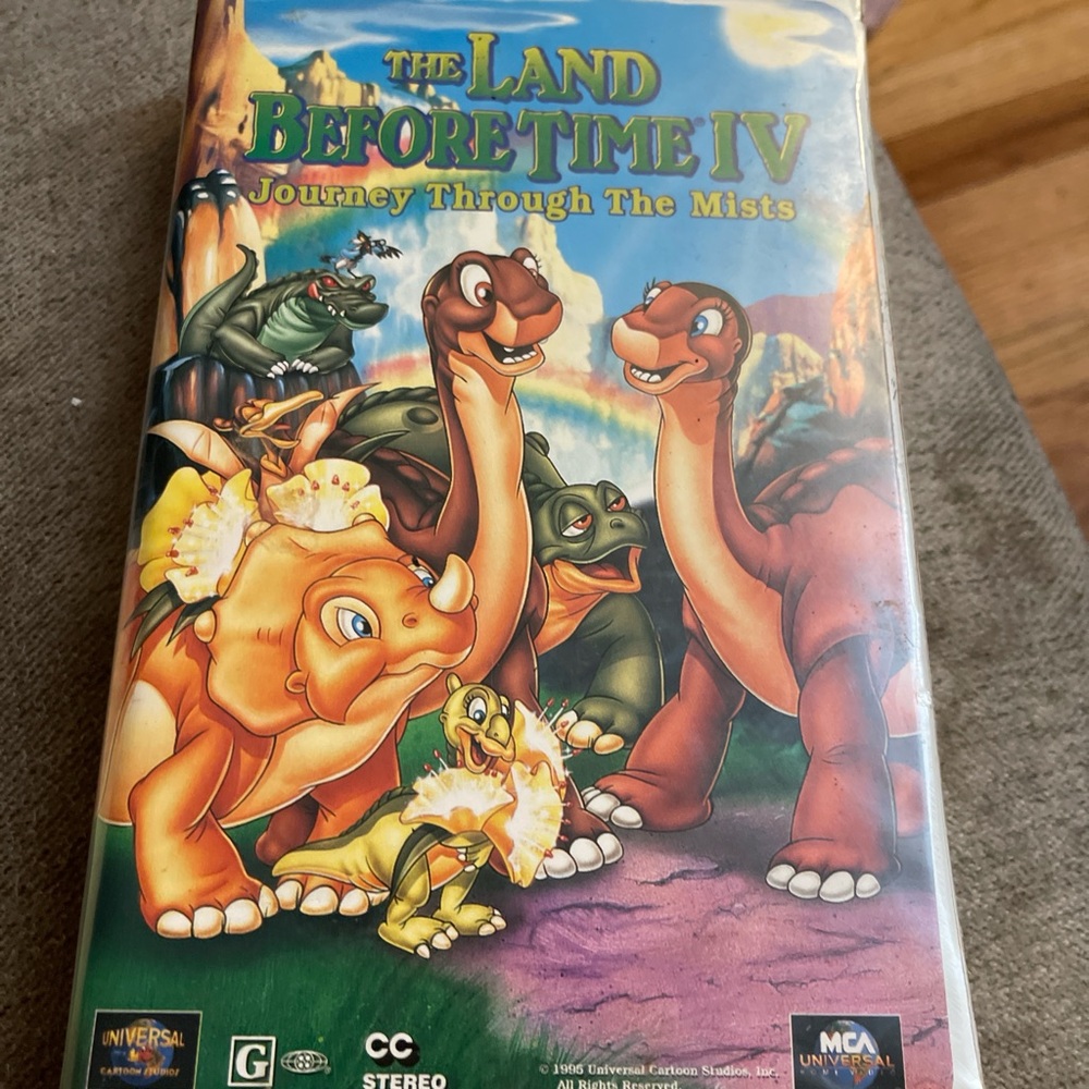 The Land Before Time IV VHS
